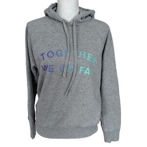 Spiritual Gangster x Peloton Size S Together We Go Far Graphic Hoodie Sweatshirt